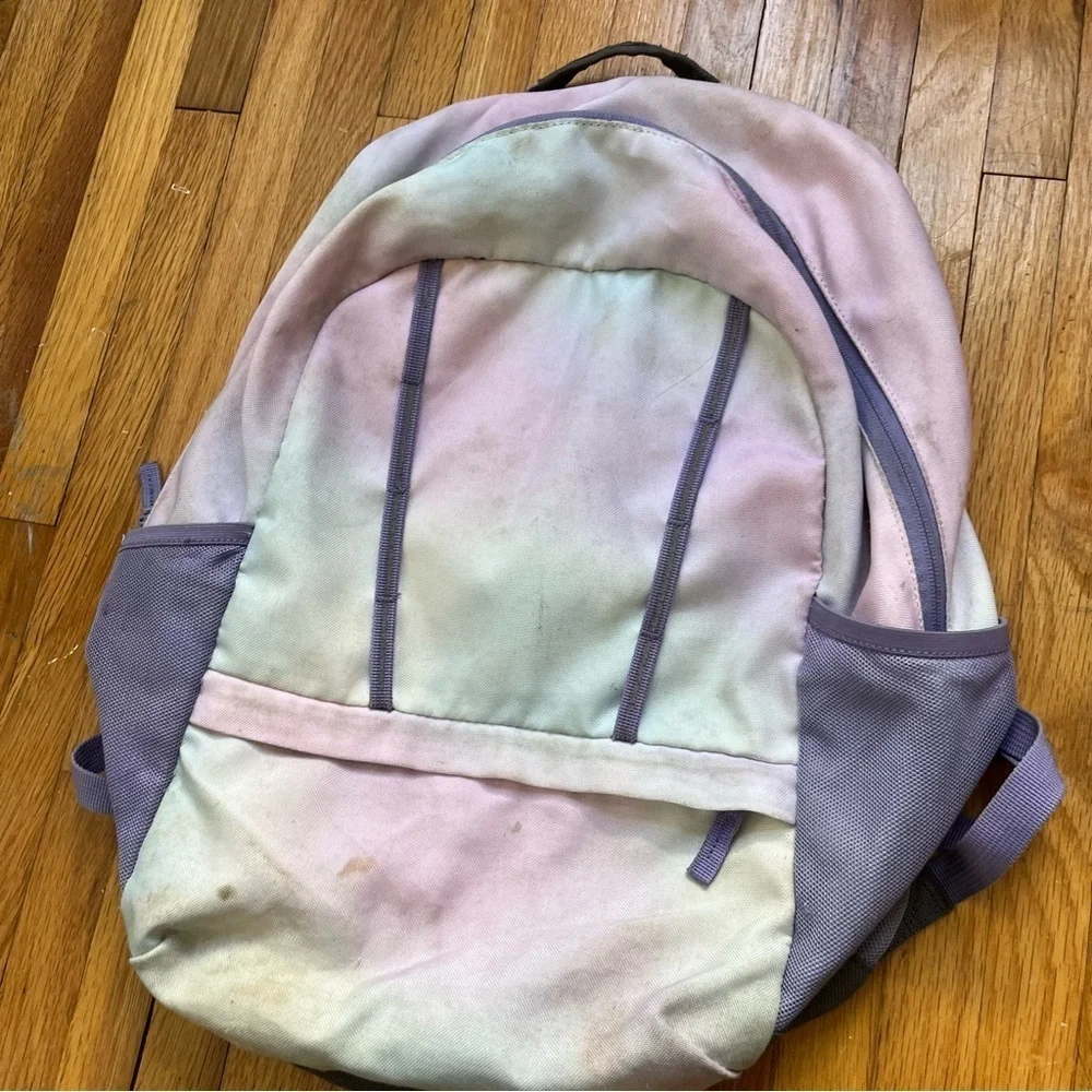 4/$25 Lands’ End Classmate Girls Pastel Backpack